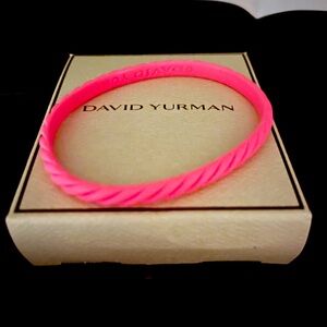 David Yurman Rubber Bracelet
